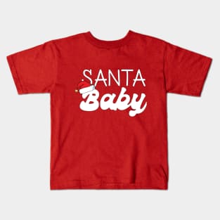 My first Christmas FUNNY SANTA HAT Kids T-Shirt